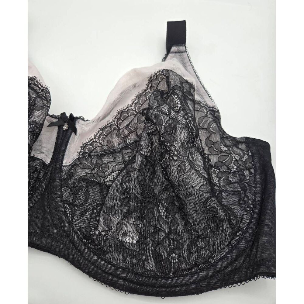 Wacoal Retro Chic Full-Figure Underwire Bra Size 46DDD 855186 - Picture 5 of 8